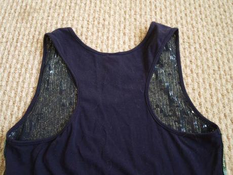 Šaty s flitrami, vero moda,l