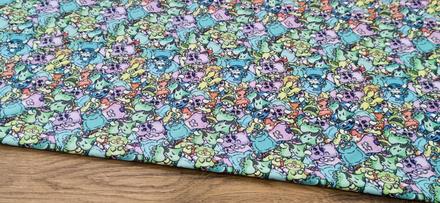 Softshell - letný príšerky- cena za 10 centimetro, 