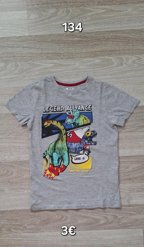 Tričká, tepláky, kraťase, 122–134