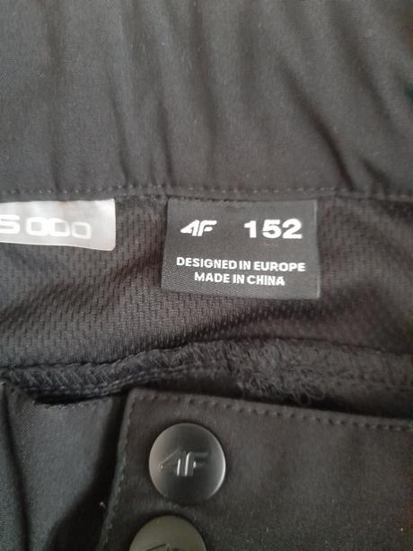 Softshellové nohavice 4f, 152
