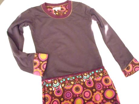 Baba design tričko-tunika-šaty, s