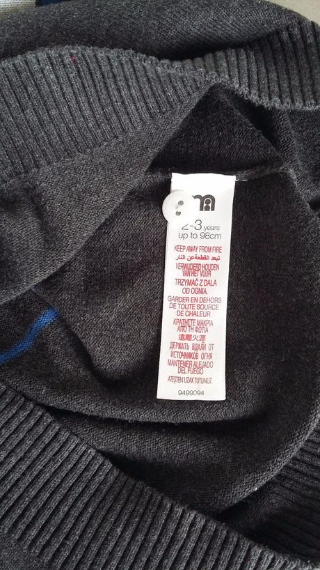 Pulóver, mothercare,98