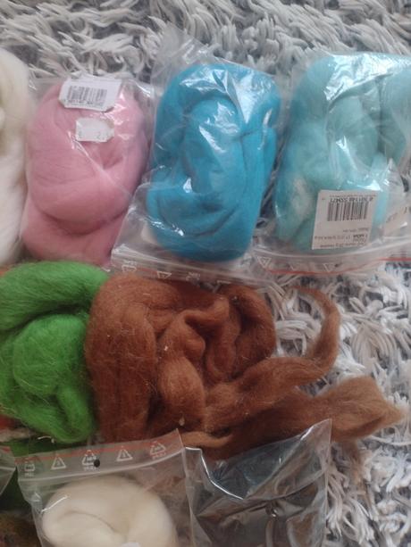 Merino vlna na plstenie, 