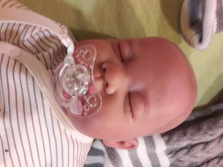 Reborn - spiaca realistická bábika - ako živá, 