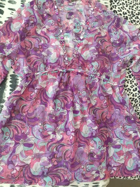 Nádherná blúzočka, vhodná aj pre tehuĺky, mk one,xl