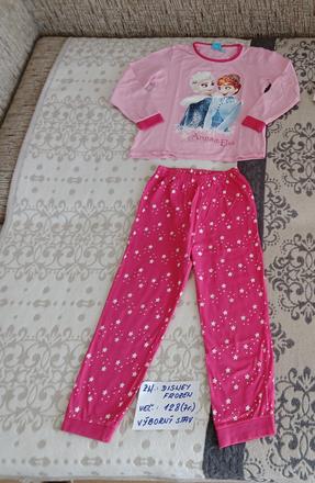 Dievčenské pyžamko frozen veľ.128(7rokov), 128