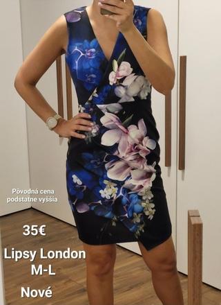 Šaty, lipsy london,l