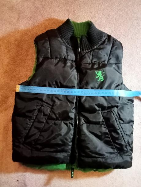 Teplá obojstranná vesta, 116