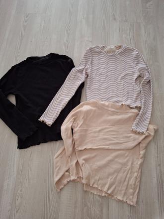 Vrubkovane tricka, h&m,134