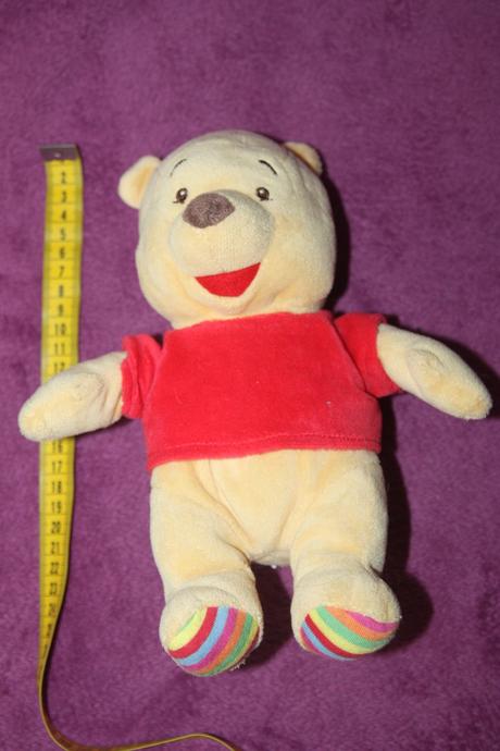 Macko pu s hrkalkou vnutri 25 cm,