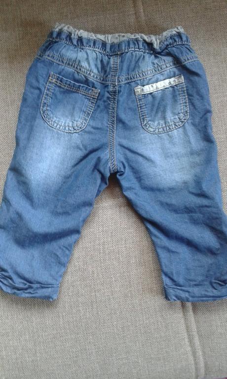 Pohodlné podšité rifličky, f&f,74