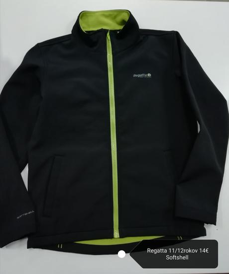 Čierna prechodná softshellová bunda regatta, regatta,152
