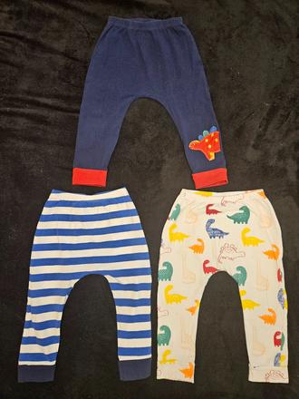 Next teplaky dinosaury 92 (3 kusy), next,92