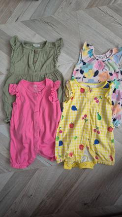 Letné overaly 4x veľ. 74, 68–80