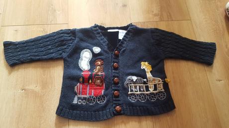Krásny svetrik so zvieratkami na 6 mes, 68