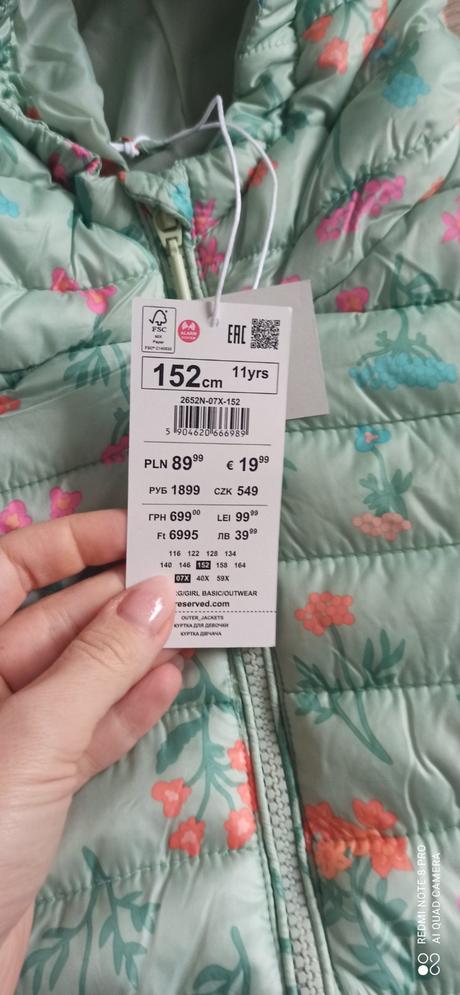 Balik veci reserved 152 a 35, 35 / 140–152