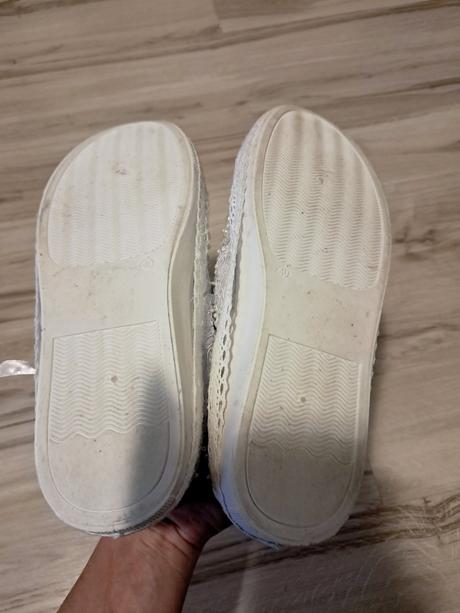 Svadobné čipkované tenisky 40, 40