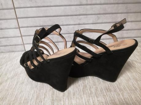 Sandále na platforme, 38