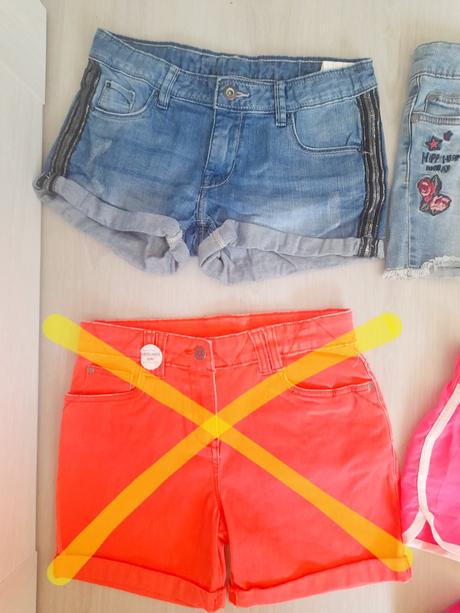 Takmer nové krátke nohavice kúpené v rakúsku, nose, 134