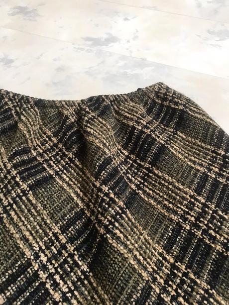 Teplá uzlíková sukňa m/l, l