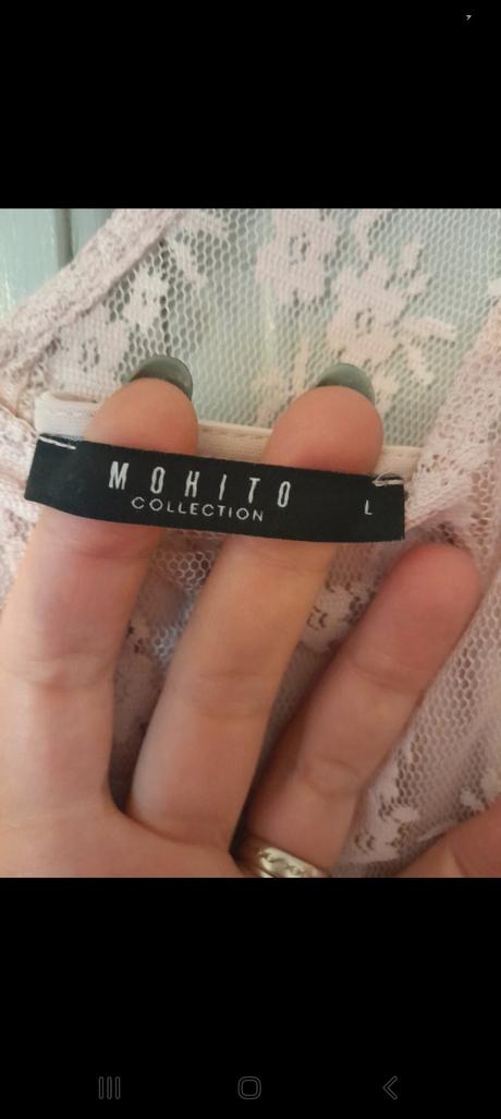 Staroružové šaty, mohito,40