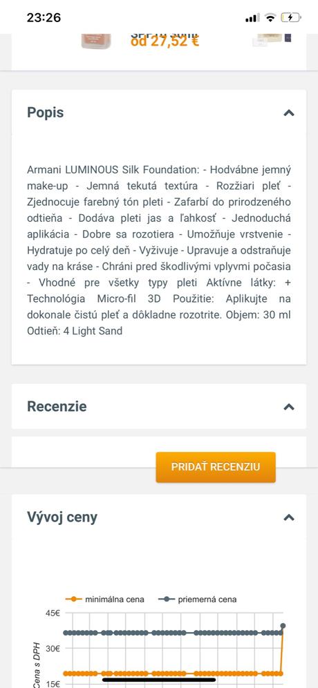 Giorgio armani atd damska dekoratívna kozmetika, 