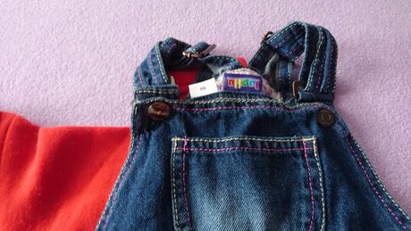 Nohavice na traky + tricko, lupilu,80