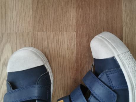 Modré detské členkove topánky /tenisky, baťa,32