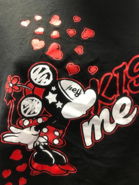 Krátke tričko mickey a minnie, uni,