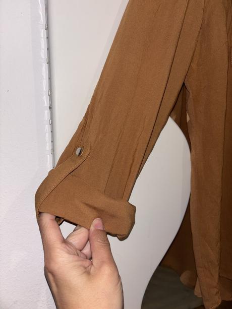 Košeľa s roll-up rukávmi, tally weijl,40