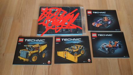 Lego technic návody, 
