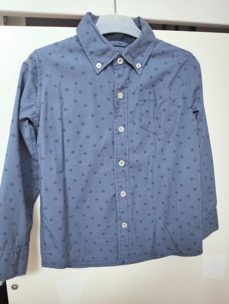 Modrá košeľa low sparks, 110