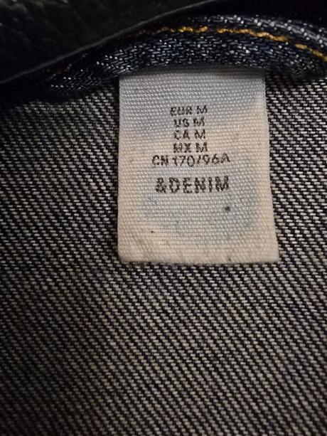 Riflove šaty h&m, h&m,m