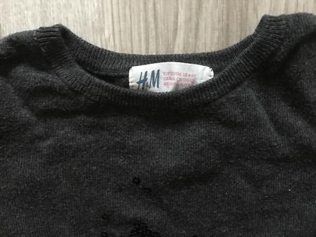Svetrik hviezda 4-6 rokov, h&m,116
