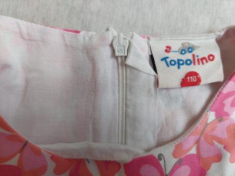 Topolino - dievcenske saty, topolino,110