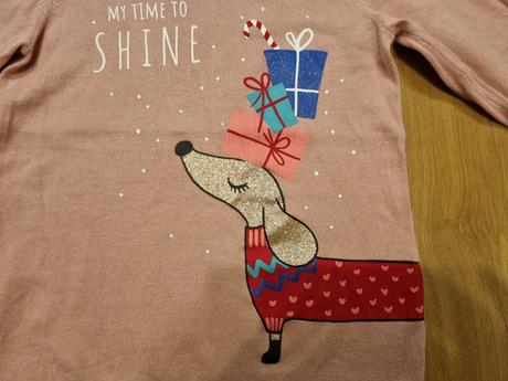 Sveter s vianočným motívom 122/128, h&m,122