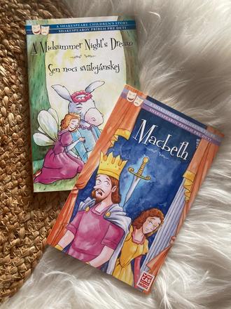 Sen noci svätojánskej a macbeth - dvojjazyčný text,