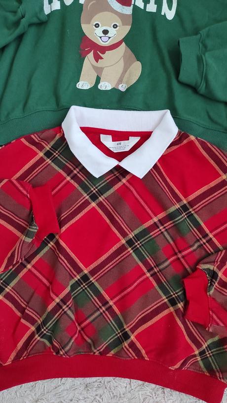 Vianočné mikiny v 146/152, h&m,146
