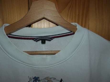 Tommy hilfiger original krasna damska mikina s/m, tommy hilfiger,m