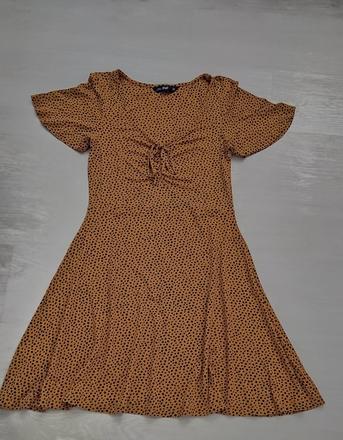 Horčicove šaty.vel.36-38, f&f,38