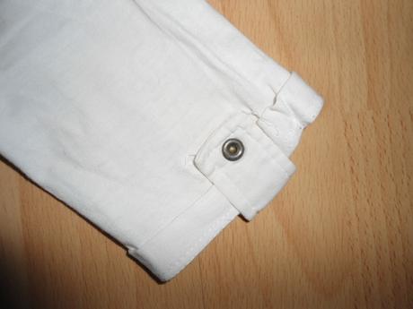 Biele tricko 3/4-ovy rukav, s