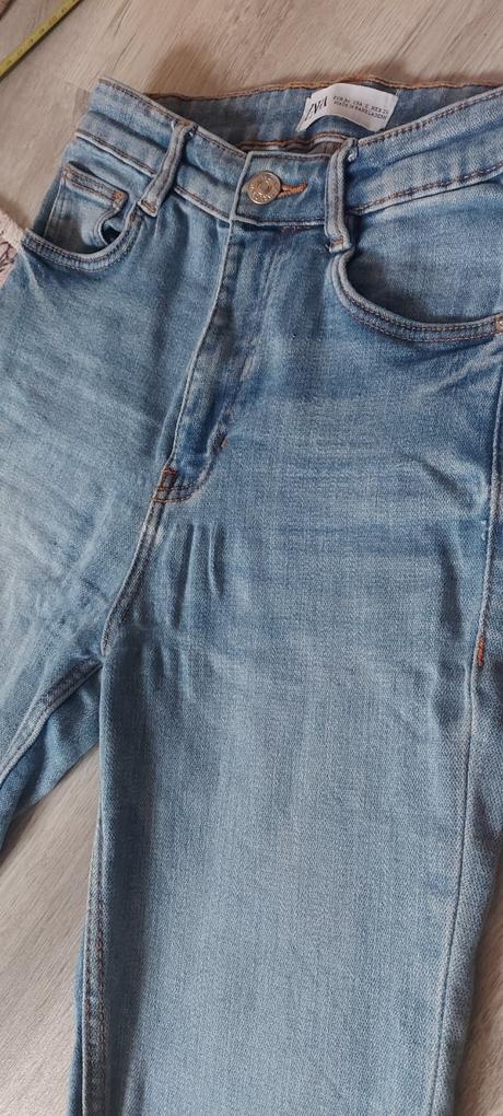 Krásne zara rifle s vysokým pásom, zara,34