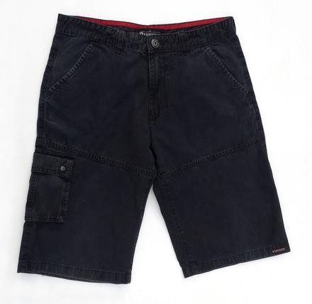 Bavlnené čierne kraťasy, l