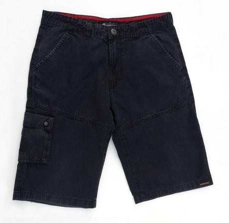 Bavlnené čierne kraťasy, l