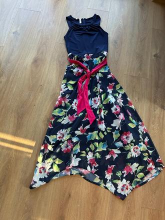 Kvetované spoločenské/letné šaty, bonprix,xs