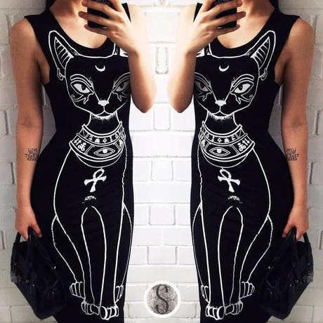 Maxi saty cat, l / m