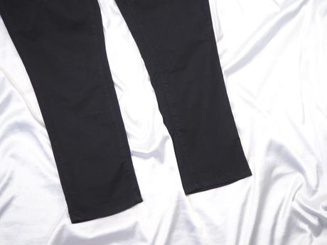 Kvalitné čierne rifle asos, s