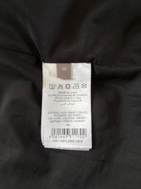 Damska zimna bunda, s