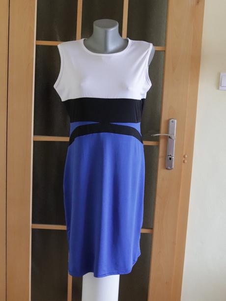 Elastické šaty - nové, xl