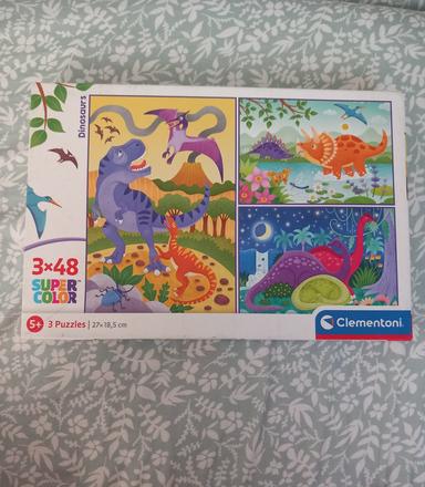 Puzzle dinosauri,